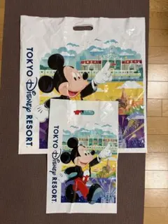 ディズニーリゾート　ショップ袋　ショッパー　ビニール袋　買い物袋のサムネイル