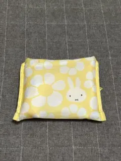 ミッフィー 黄色い花柄 エコバック しまむら