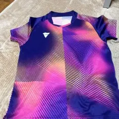 卓球用ウェア 紫とピンク