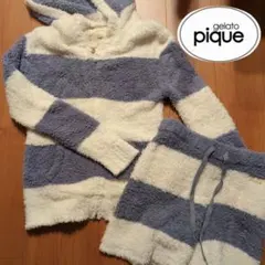 【美品】gelato pique フード付きルームウェアセット