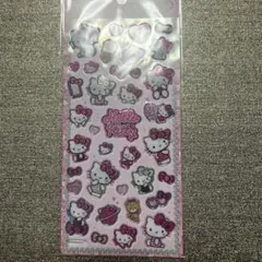 正規品ハローキティ グリッターシール シート1枚