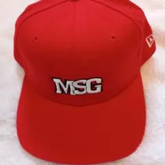 激レア　New Era x MSG message ベースボールキャップ 赤のサムネイル