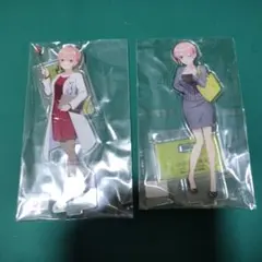 五等分の花嫁　花嫁検定限定　中野一花　 先生&博士ver. アクリルスタンド