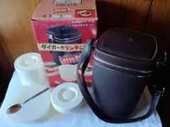 タイガー　ランチジャー　タイガー魔法瓶　保温弁当箱　昭和レトロ