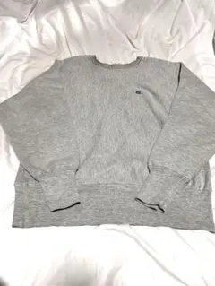 90s Champion リバースウィーブ 刺繍タグ グレー vintage