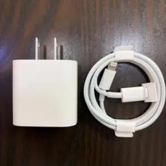 純正品　Apple 20W USB-C充電器 A1947 ケーブル2本付き