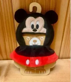 ユニベアシティ ぬいぐるみキーチェーン専用コスチューム ポンチョ ミッキー