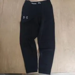 Under Armour ColdGear YXL 160黒裏起毛ジャージパンツ