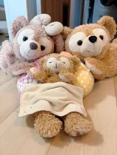 ダッフィー シェリーメイ ぬいぐるみ 3点セット