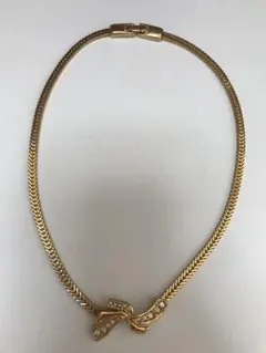 モネ　Monet　ネックレス　ゴールド　リボン　I.1131のサムネイル