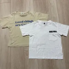 PAIR MANON 半袖Tシャツ 2枚セット 130cm キッズ服 女の子のサムネイル
