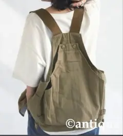 新品＊antiqua ハントベスト・ベージュのサムネイル