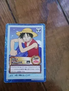 ワンピース カードダス ルフィ 船長の資質 - メルカリ