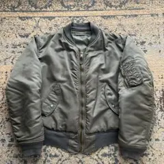 80s U.S.A.F MA-1 グランドグルー 実物 フライトジャケット
