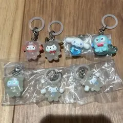 サンリオキャラクターズ　めじるしアクセサリー　ラテクマデザイン　シナモロール
