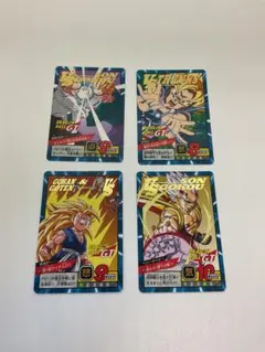 ドラゴンボールGT カードダス VSカード 4枚セット 孫悟空 ベジータベビー