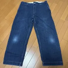 Lee DENIM CHETOPA TROUSERS ワイドデニムパンツ XL
