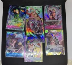 ず*み様 ワンピースカードゲームまとめ売り (R⭐︎3枚SR⭐︎1枚L⭐︎1枚S