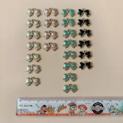 ハンドメイド リボンチャーム