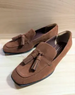 ミ*0様 ユナイテッドアローズ　ブラウン タッセル付きローファー 3cmヒール