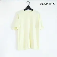BLAMINK コットン クルーネック エンブレム Tシャツ ホワイト 0 - メルカリ