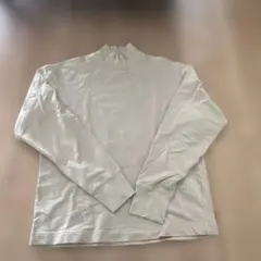 ユニクロ ヒートテックコットンモックネックTシャツ M