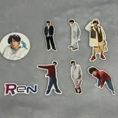 永瀬廉 King & Prince キンプリ ステッカー トレカ 特典 - Mercari