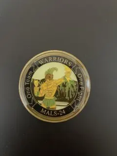米海軍　MALS-24 Warriors チャレンジコイン