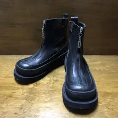 未使用 43サイズ DIRK BIKKEMBERGS フロントジップブーツ