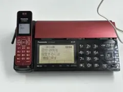 動作確認済み】Panasonic KX-PD102-R 電話機 FAX未確認 - メルカリ