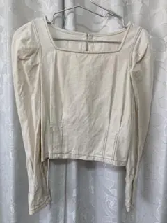 FREE'S MART スクエアネックシャツ