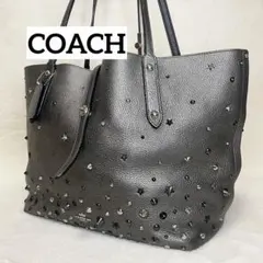 メタリック トートバッグ