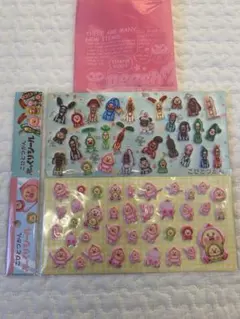 正規品　こびとづかん　ぷっくりシール