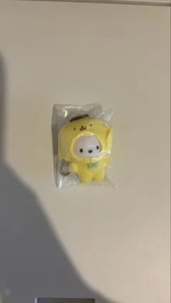 ちびっともサンリオ ポチャッコ ポムポムプリン 着ぐるみ　キーホルダー