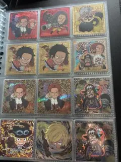 ワンピースグミカード まとめ シャンクス ナミ ロビン サンジ エース