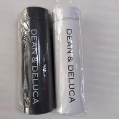 DEAN & DELUCA タンブラー /ホワイト＆チャコールグレーの2個セット