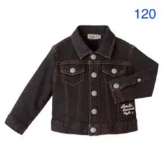 Double B★ダークデニムジャケット★ダブルBGジャン120★新品ミキハウス