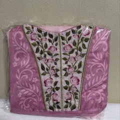 ディズニーストア 眠れる森の美女 オーロラ姫 バラ刺繍 ピンクエプロンのサムネイル