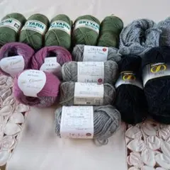 SKI YARN ウール100% その他三種
