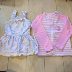 エルサ 水着 ラッシュガード セット