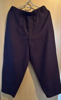 GU ワイドパンツ ダークブラウン Mサイズ