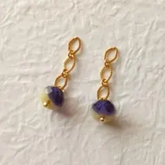 チェコビーズ　ピアリング