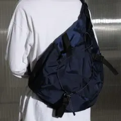 ZOZOTOWN FOLLOWIN クロスボディバッグ ネイビー