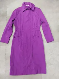 NINA RICCI ニナリッチ　パープル系　コート　34のサムネイル