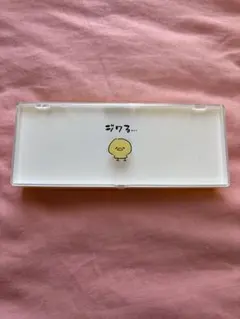 イラスト付き透明筆箱