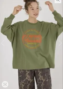 未使用　ロデオクラウンズ　バックドッキングロングスリーブTシャツ