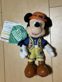 ディズニーシー　19周年　トレイルミッキーぬいぐるみバッジ