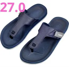 大特価❕トング サンダル 27.0cm ネイビー ビーチ アウトドア ベランダ