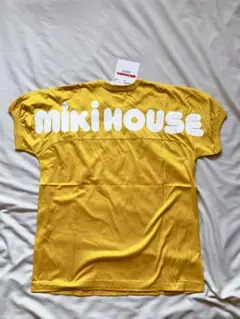 「新品タグ付き」miki HOUSE イエロー 半袖TシャツMサイズのサムネイル