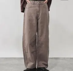 GOODデニムバレルパンツ